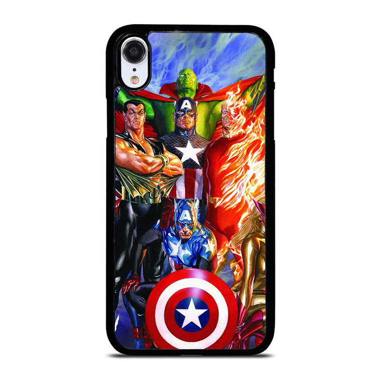 JUSTICE LEAGUE ALEX ROSS iPhone XR Case Cover