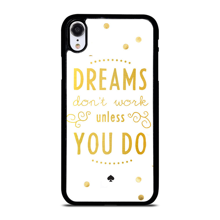KATE SPADE NEW YORK QUOTES 2 iPhone XR Case Cover