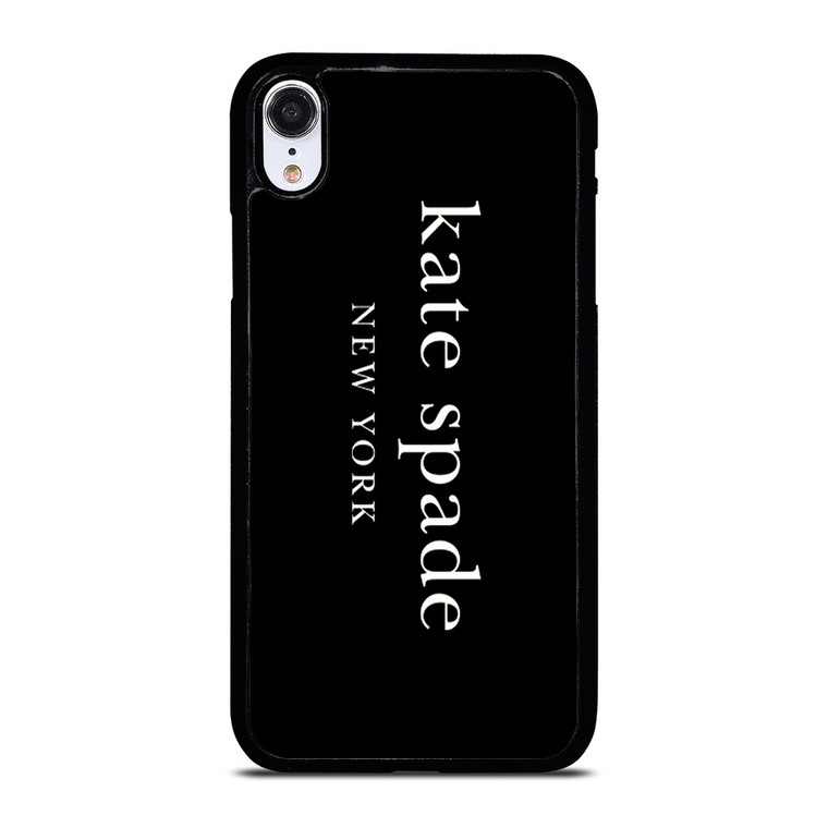 KATE SPADE NEW YORK VERTICAL LOGO iPhone XR Case Cover