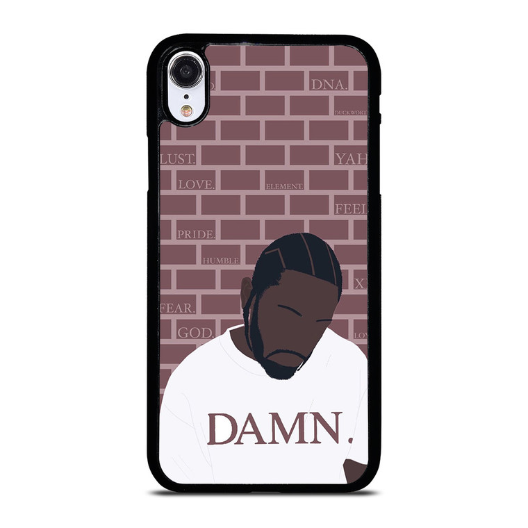 KENDRICK LAMAR DAMN CARTOON iPhone XR Case Cover