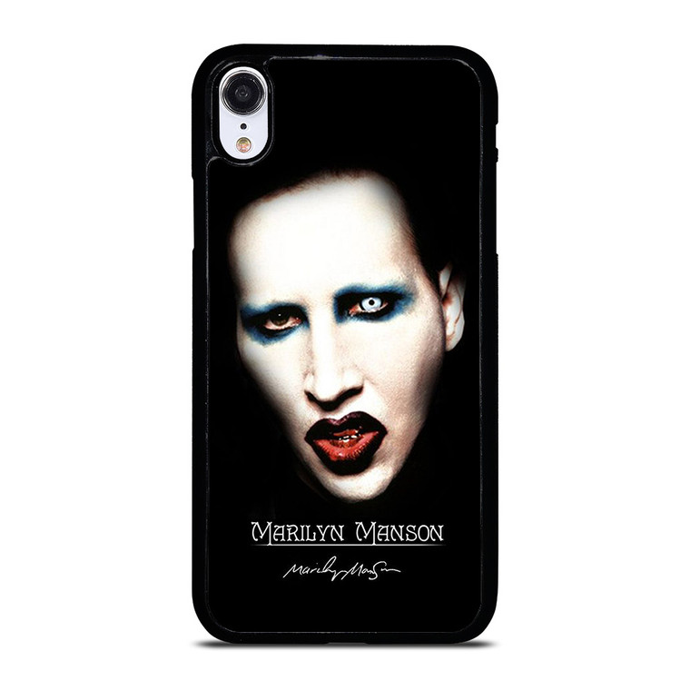 MARILYN MANSON SINGER SCARY iPhone XR Case Cover