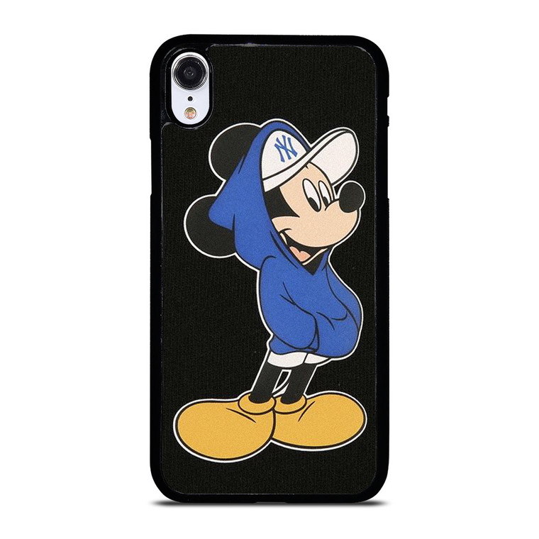 MICKEY MOUSE NEW YORK YANKEES CAP iPhone XR Case Cover