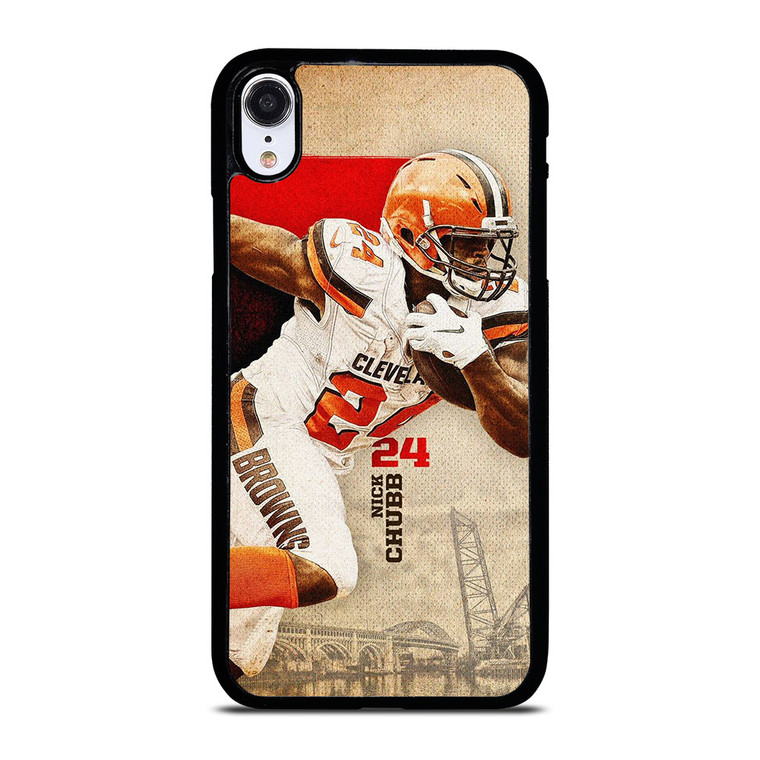 NICK CHUBB CLEVELAND BROWN iPhone XR Case Cover NICK CHUBB CLEVELAND BROWN iPhone XR Case Cover