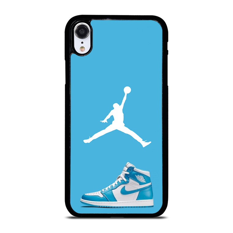 NIKE AIR JORDAN BLUE iPhone XR Case Cover