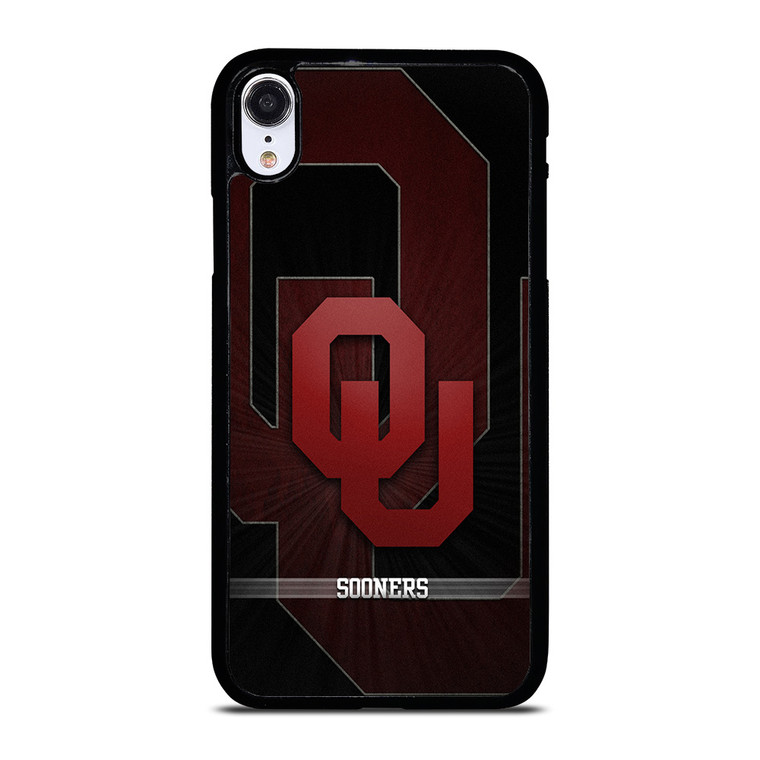 OKLAHOMA SOONERS FOOTBALL LOGO iPhone XR Case Cover