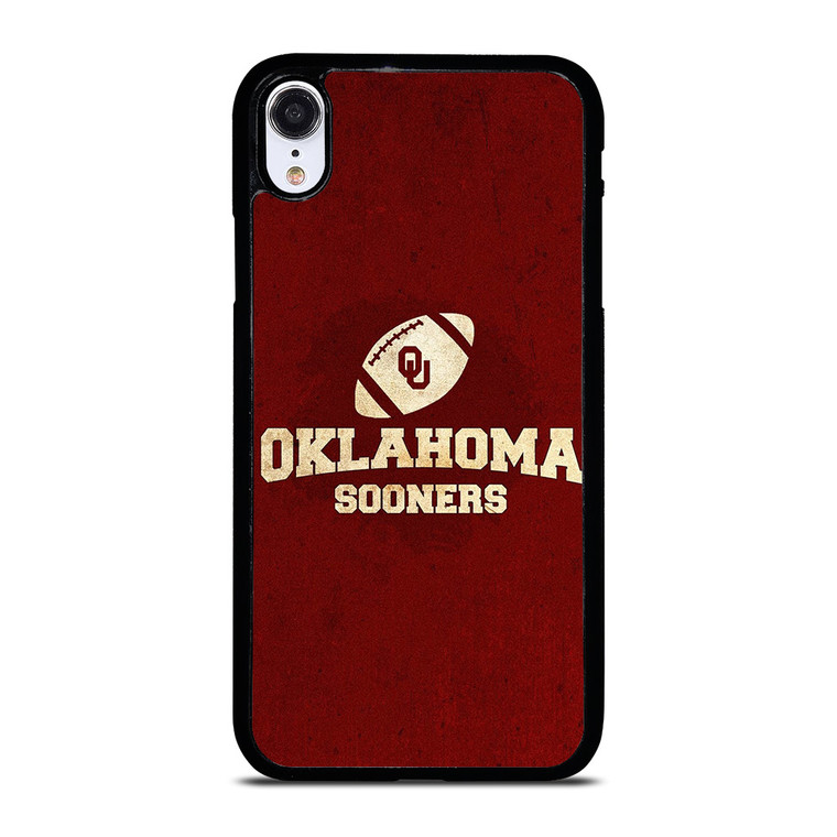 OKLAHOMA SOONERS FOOTBALL iPhone XR Case Cover