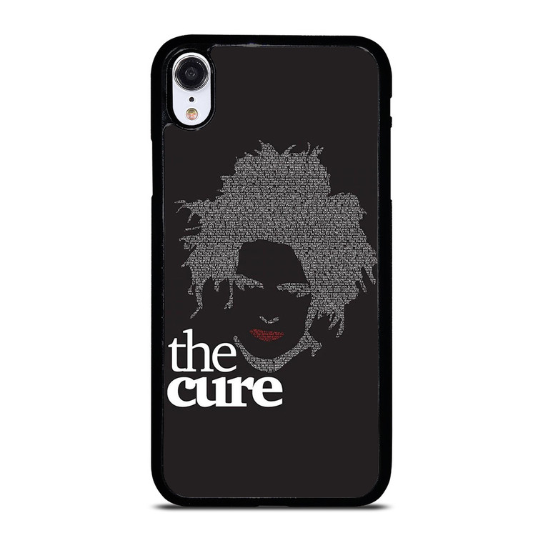 ROBERT SMITH THE CURE TYPOGRAPHY iPhone XR Case Cover