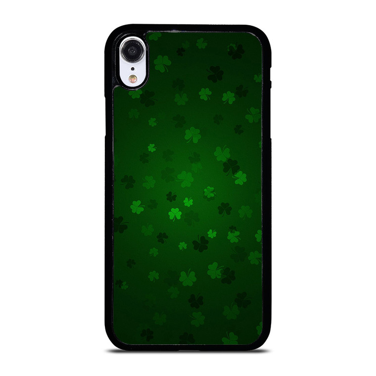 SAINT PATRICKS SHAMROCK LEAF iPhone XR Case Cover