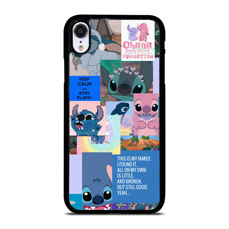 STITCH CARTOON COLLAGE 2 iPhone XR Case Cover