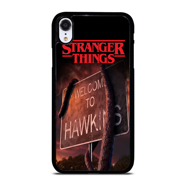STRANGER THINGS WELCOME TO HAWKINS iPhone XR Case Cover