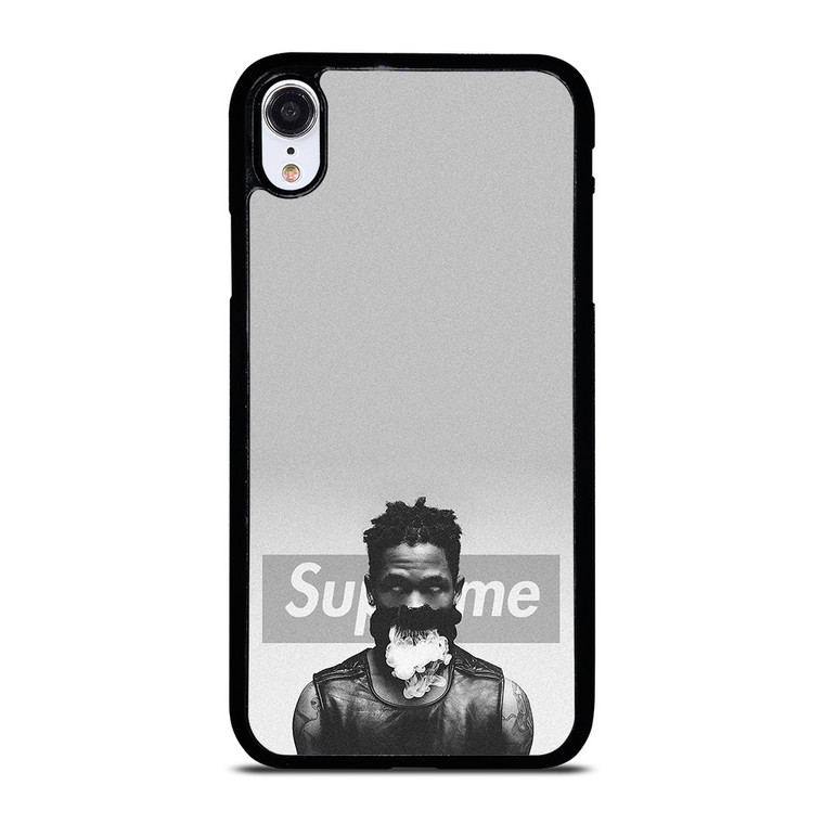 TRAVIS SCOTT SUPREME BLACK WHITE iPhone XR Case Cover