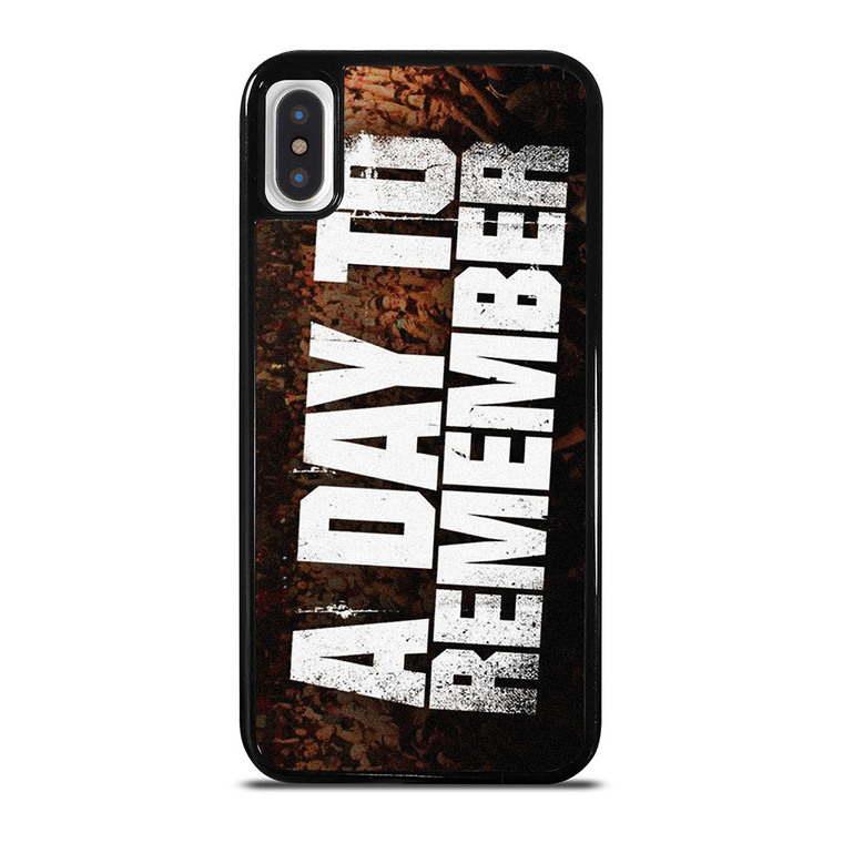 A DAY TO REMEMBER ROCK BAND LOGO 2 iPhone X / XS Case Cover