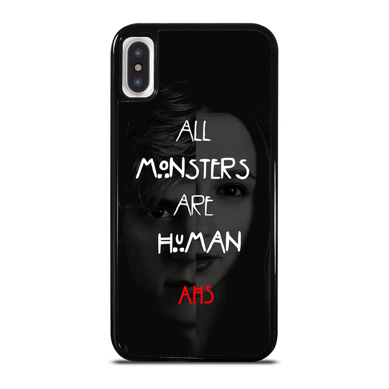 AMERICAN HORROR STORY ALL MONSTERS ARE HUMAN iPhone X / XS Case Cover