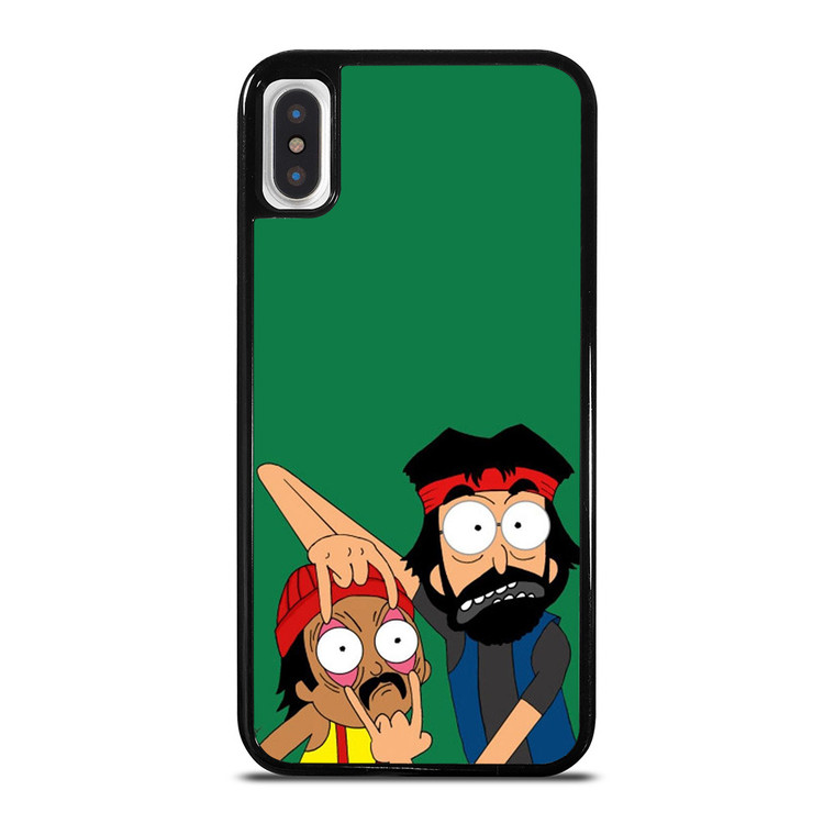 CHEECH AND CHONG CARTOON iPhone X / XS Case Cover