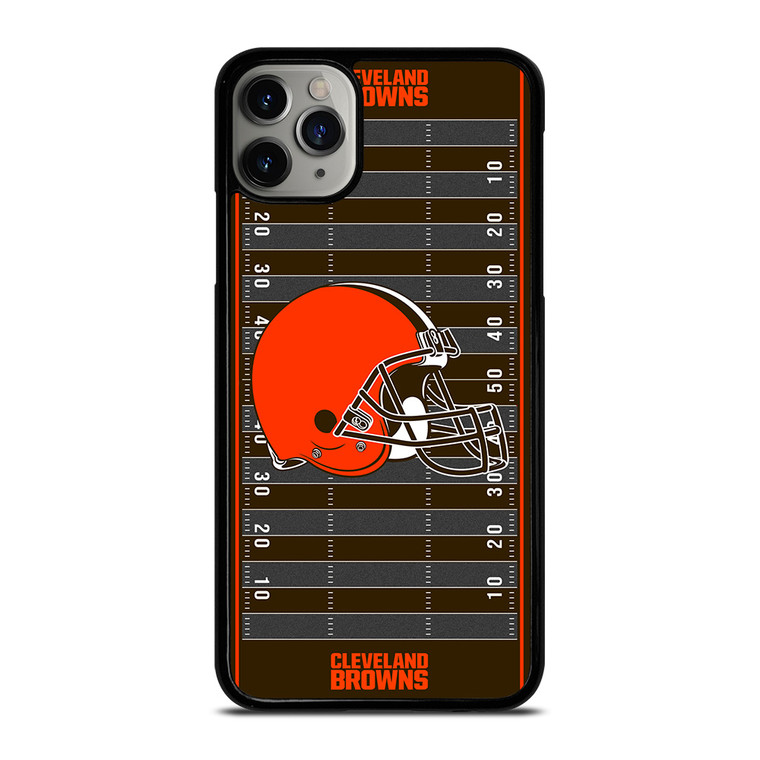 CLEVELAND BROWNS FOOTBALL FIELD iPhone 11 Pro Max Case Cover