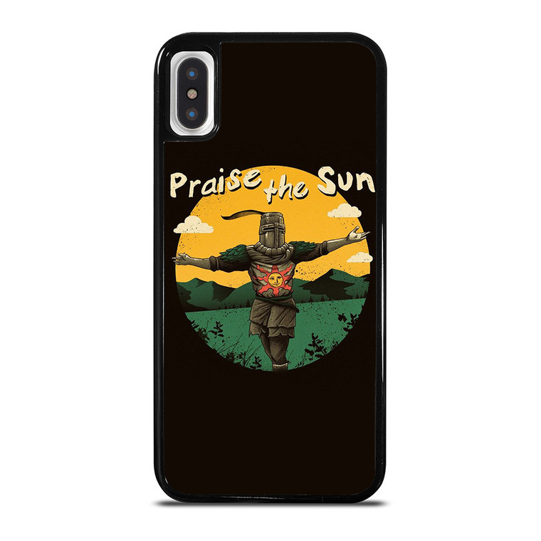 DARK SOULS GAMES PRAISE THE SUN iPhone X / XS Case Cover