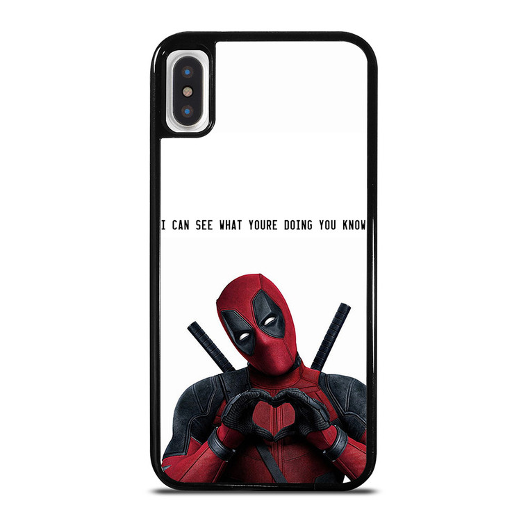 DEADPOOL FUNNY iPhone X / XS Case Cover