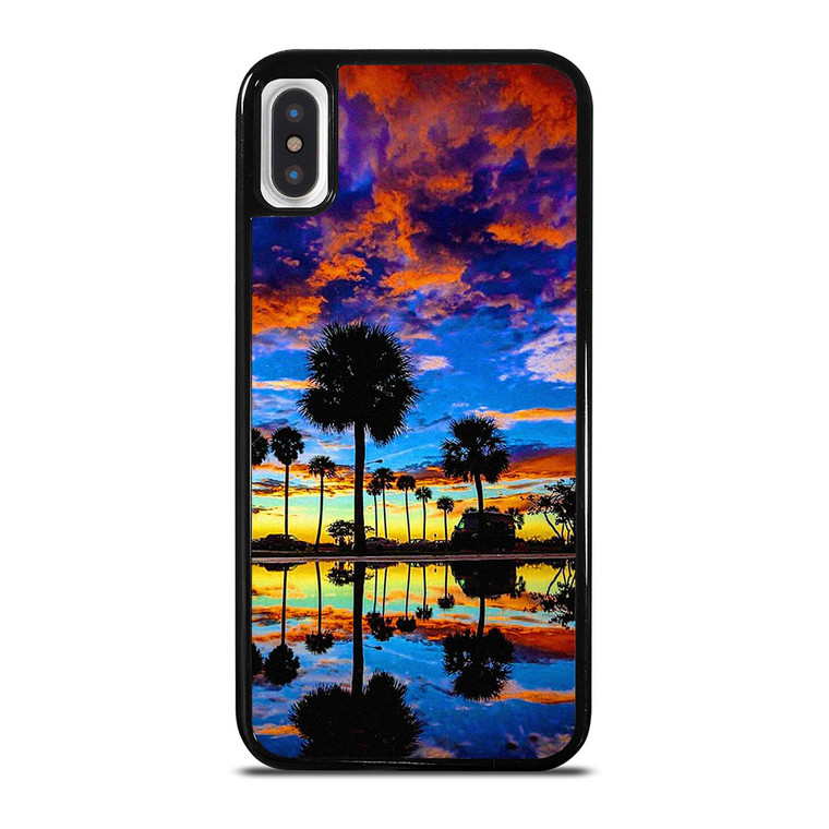 FLORIDA BEAUTIFUL SUNSET iPhone X / XS Case Cover