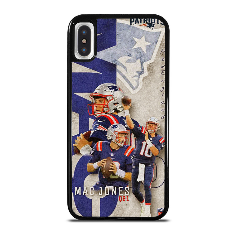 MAC JONES NEW ENGLAND PATRIOT NFL iPhone X / XS Case Cover