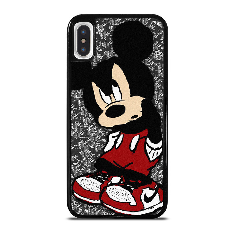 MIKCEY MOUSE DOPE AIR JORDAN iPhone X / XS Case Cover