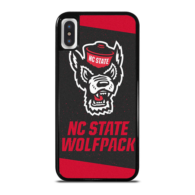 NC NORTH CAROLINA WOLFPACK FOOTBALL ICON iPhone X / XS Case Cover