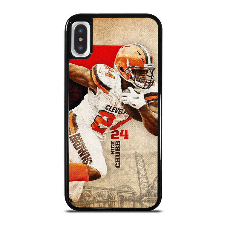 NICK CHUBB CLEVELAND BROWN iPhone X / XS Case Cover