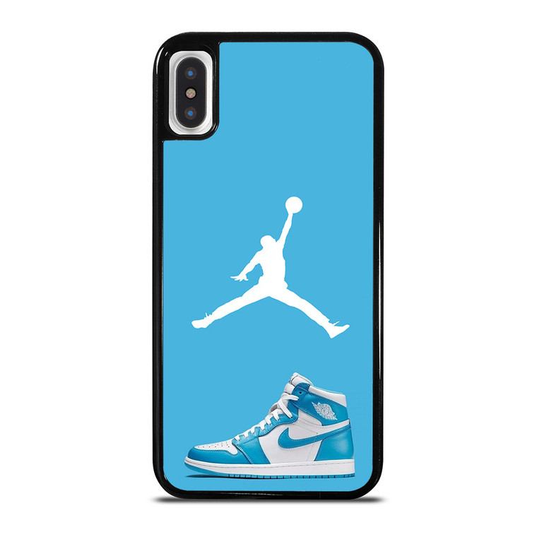 NIKE AIR JORDAN BLUE iPhone X / XS Case Cover