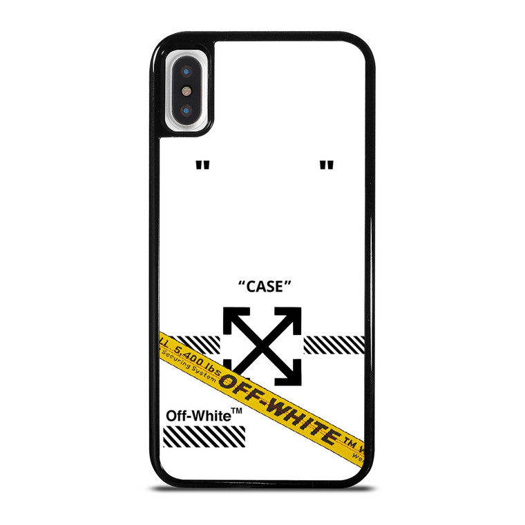 OFF WHITE CASE iPhone X / XS Case Cover