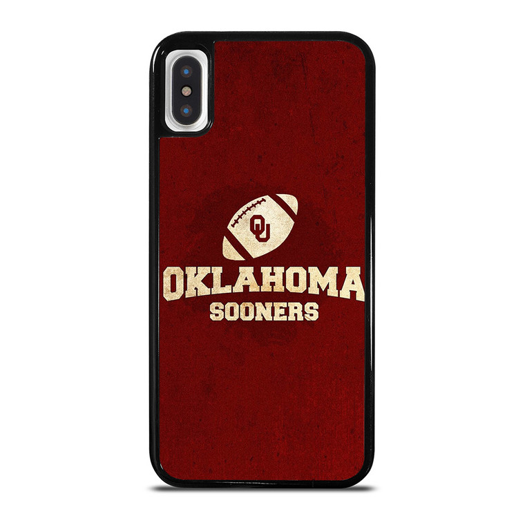 OKLAHOMA SOONERS FOOTBALL iPhone X / XS Case Cover
