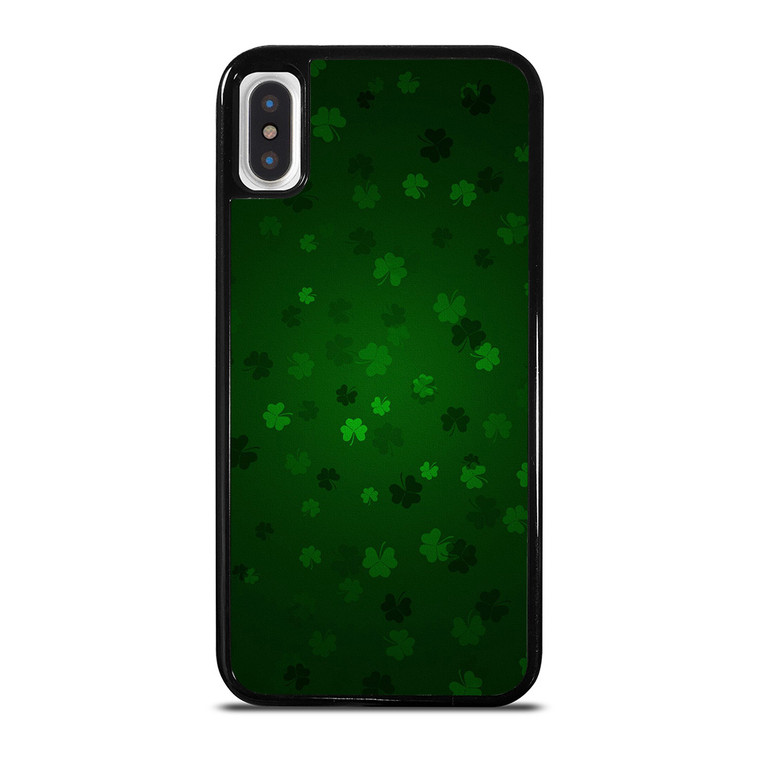 SAINT PATRICKS SHAMROCK LEAF iPhone X / XS Case Cover