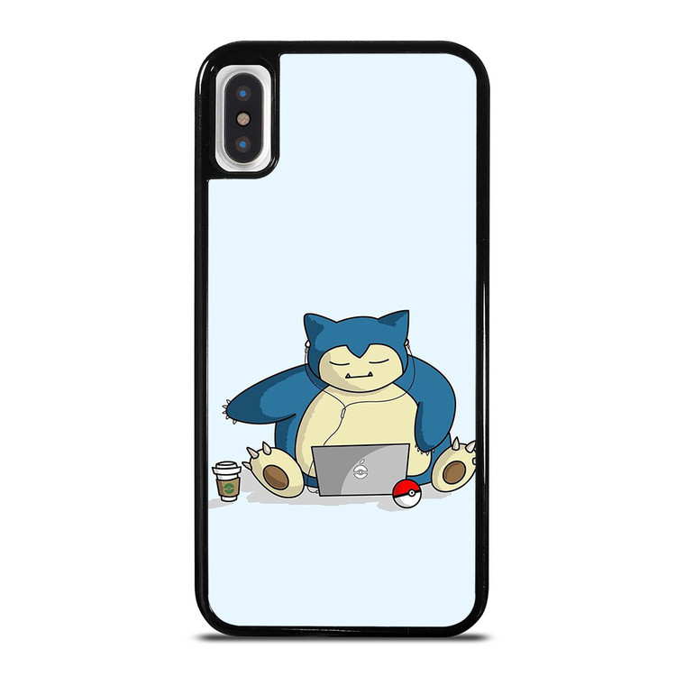 SNORLAX KABIGON POKEMON CUTE iPhone X / XS Case Cover
