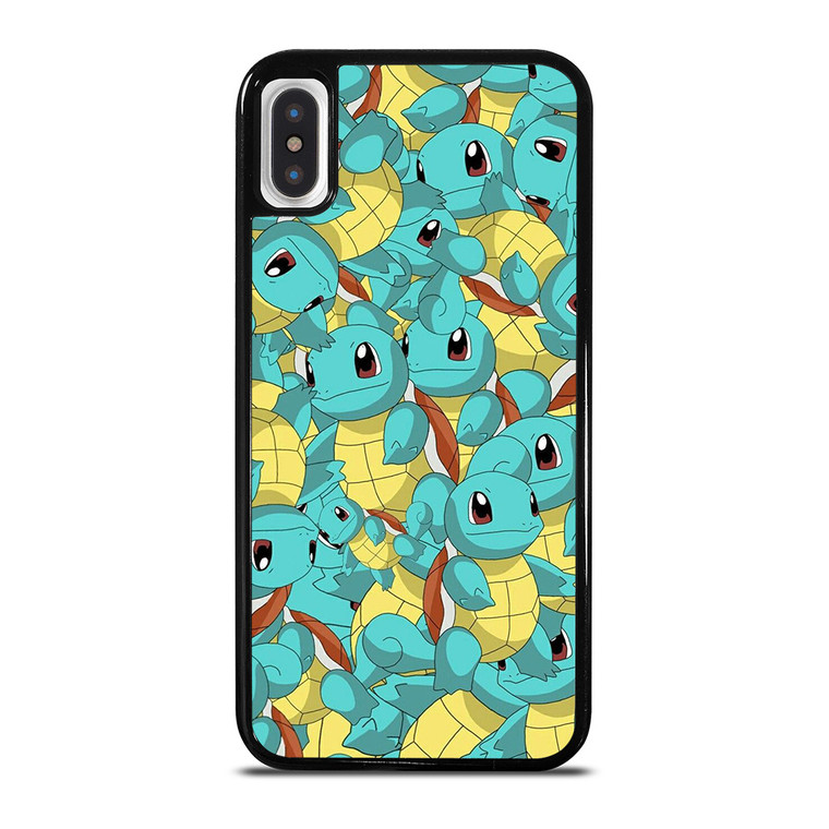 SQUIRTLE POKEMON MONSTER PATTERN iPhone X / XS Case Cover