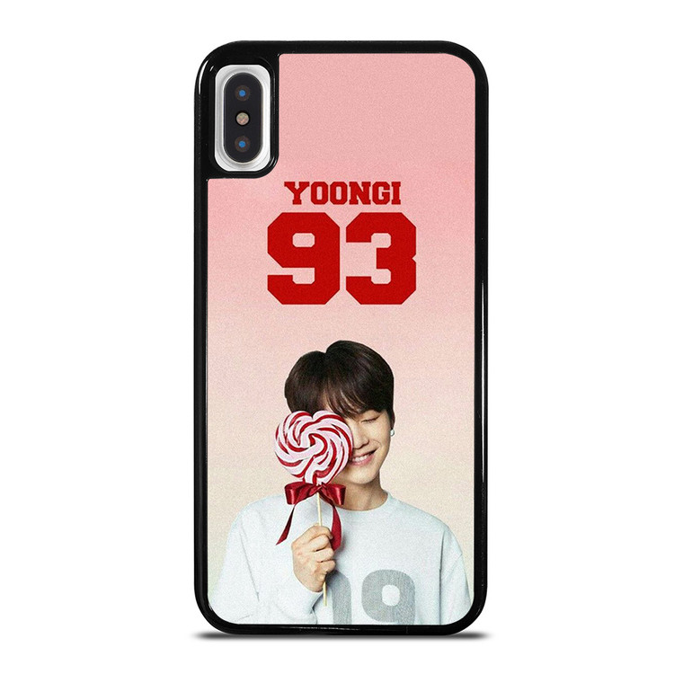 SUGA MIN YOONGIN BTS BANGTAN BOYS iPhone X / XS Case Cover