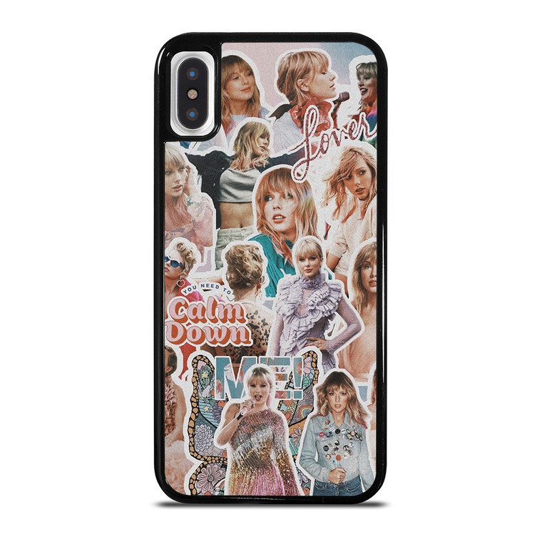 TAYLOR SWIFT AESTHETIC COLLAGE iPhone X / XS Case Cover