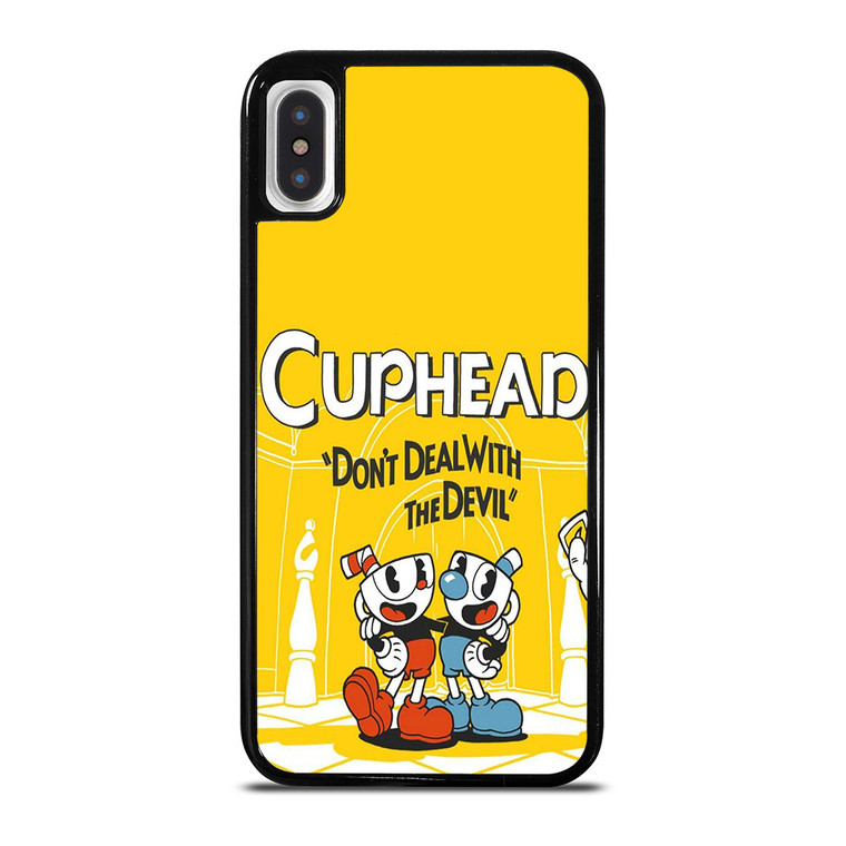 THE CUPHEAD DONT DEAL WITH DEVIL iPhone X / XS Case Cover