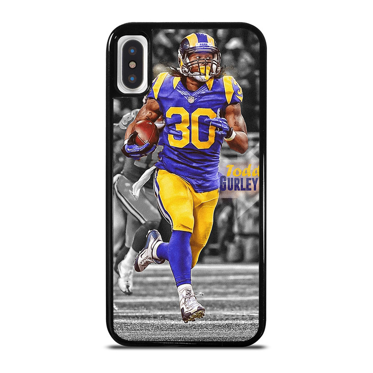 TODD GURLEY LOS ANGELES RAMS NFL iPhone X / XS Case Cover