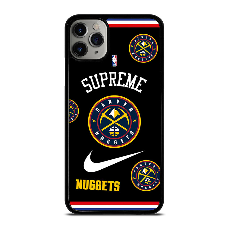 DENVER NUGGETS NBA X SUPREME NIKE iPhone 11 Pro Max Case Cover