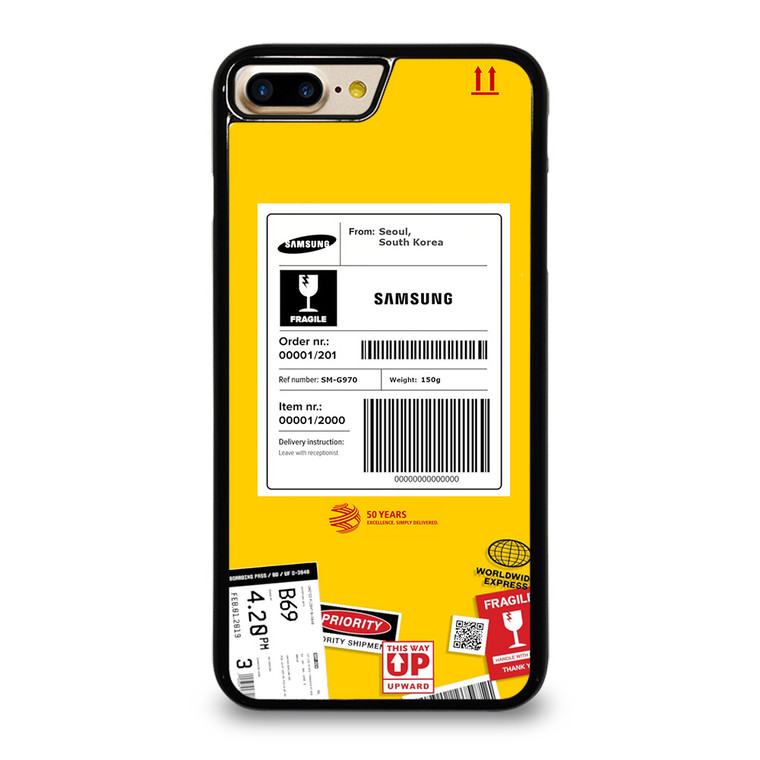 DHL SHIPPING EXPRESS LABEL SAMSUNG iPhone 7 / 8 Plus Case Cover