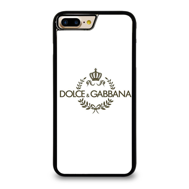 DOLCE AND GABBANA WHITE LOGO iPhone 7 / 8 Plus Case Cover
