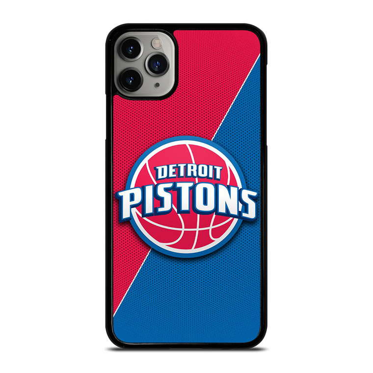 DETROIT PISTONS NBA BASKETBALL LOGO iPhone 11 Pro Max Case Cover