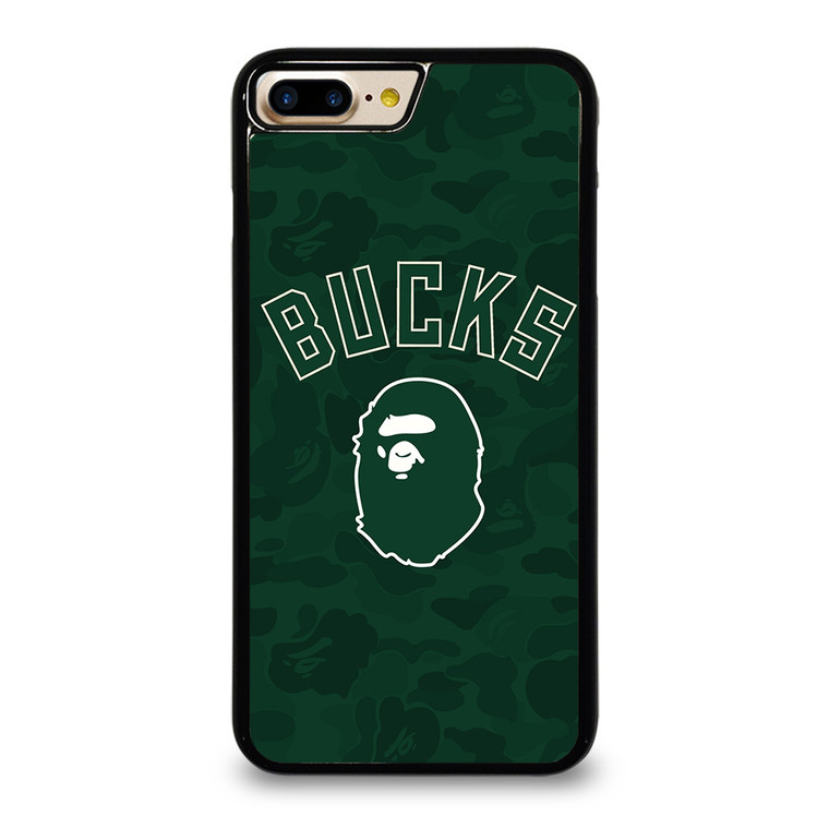 MILWAUKEE BUCKS X BAPE CAMO iPhone 7 / 8 Plus Case Cover