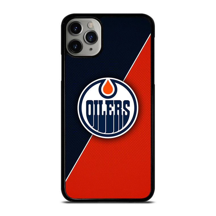 EDMONTON OILERS NHL HOCKEY LOGO iPhone 11 Pro Max Case Cover