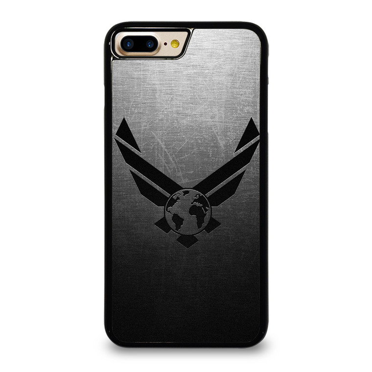 USAF UNITED STATES AIR FORCES LOGO METAL iPhone 7 / 8 Plus Case Cover