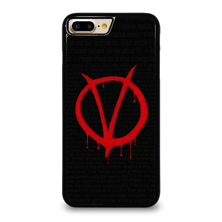 V FOR VENDETTA SYMBOL iPhone 7 / 8 Plus Case Cover