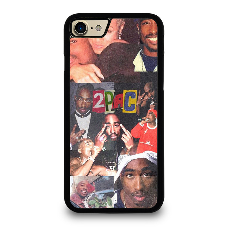 2PAC TUPAC SAKUR RAPPER COLLAGE iPhone 7 / 8 Case Cover