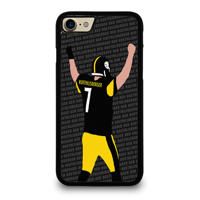 BEN ROETHLISBERGER PITTSBURGH STEELERS CARTOON iPhone 7 / 8 Case Cover