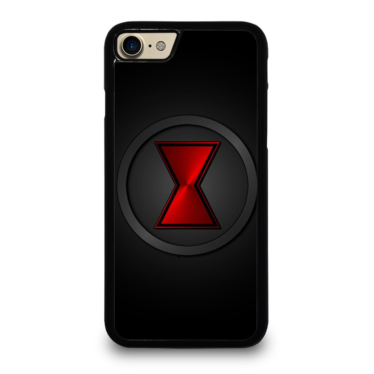 BLACK WIDOW METAL LOGO iPhone 7 / 8 Case Cover