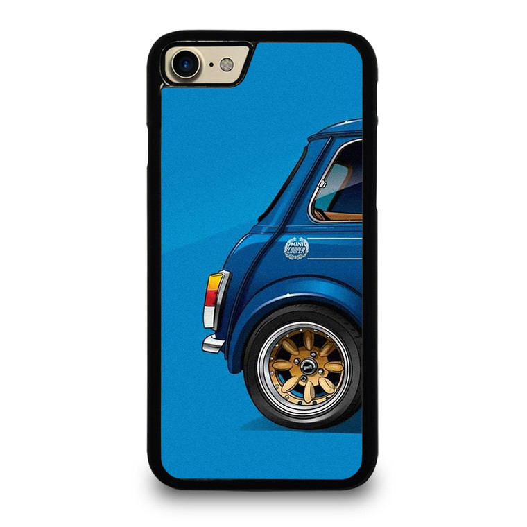 BLUE MINI COOPER COOL iPhone 7 / 8 Case Cover
