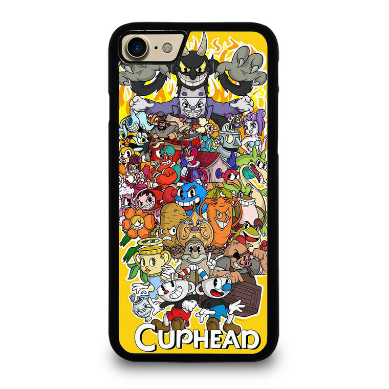 CUPHEAD SHOW ALL CAST iPhone 7 / 8 Case Cover