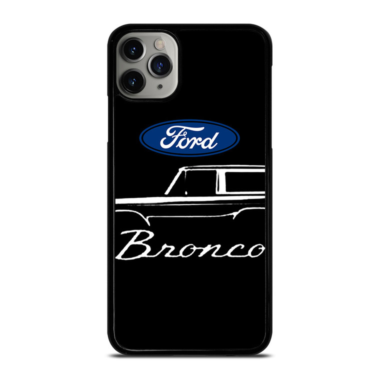 FORD BRONCO SILHOUETTE iPhone 11 Pro Max Case Cover